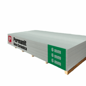Plancha base ceramica fibrocemento 1200x2400X6 mm
