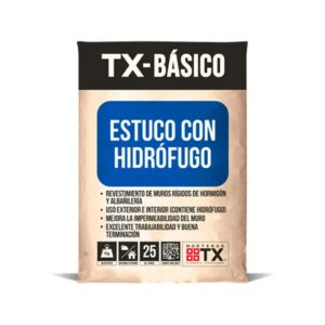 Mortero estuco preparado h30 25kg